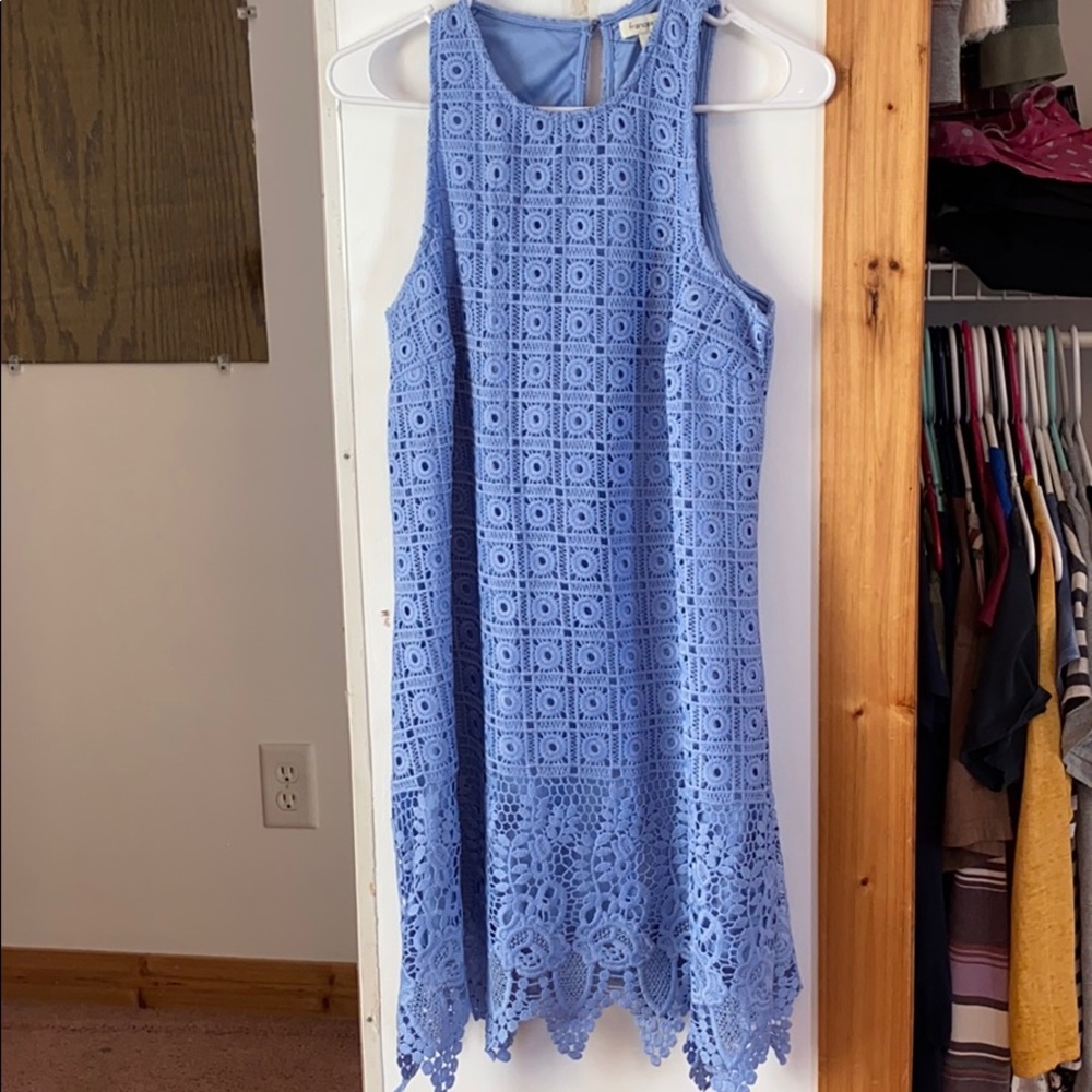 Blue dress